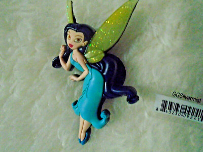 SILVERMIST  Fairy w/Glittery & Glow in the dark WINGS! - Shoe Charm (Jibbitz)