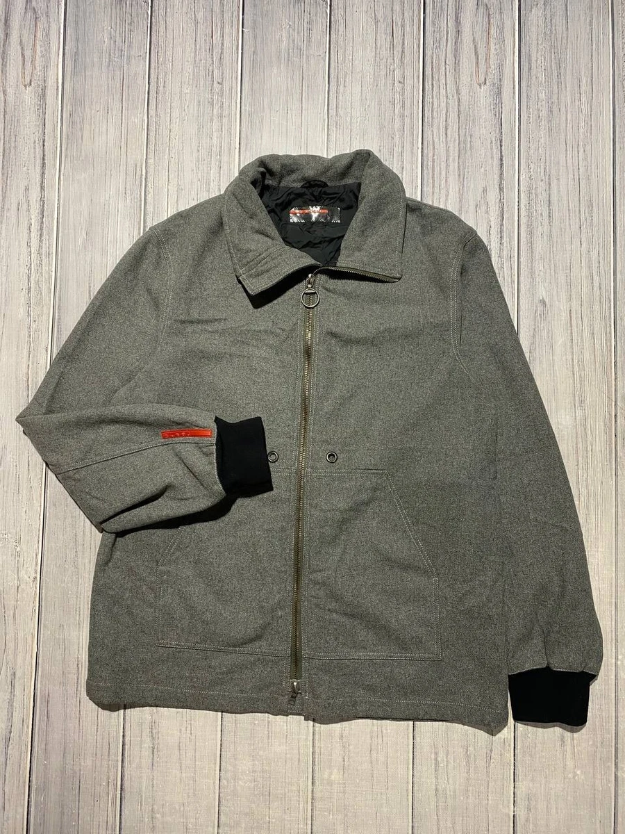 Prada fleece cheap jacket