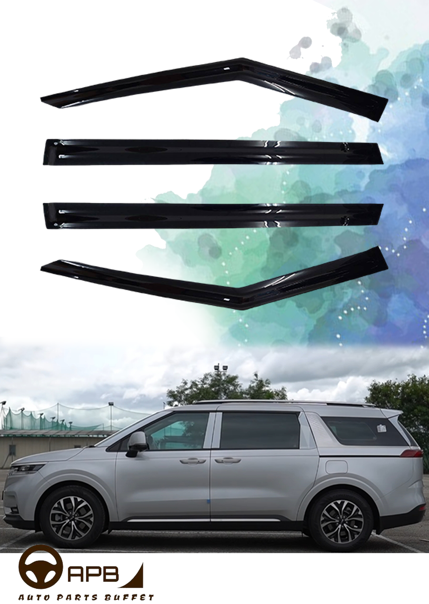 For KIA CARNIVAL 2022-ON Deflector Window Visors Guard Vent