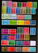 Europa CEPT. Year 1971 almost complete. 42 new MNH stamps (**). Catal. Value 80€