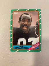 1986 Topps #285 John Stallworth