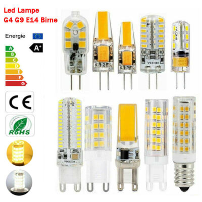 7W Led Lampe G4 G9 E14 Birne 2W 3W 5W 6W COB 2835 SMD 3014 Licht AC/DC 12V 220V