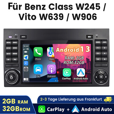 2+32G 7''Android 13 Carplay Für VW Crafter Autoradio GPS Navi WIFI BT DAB+ SWC FM