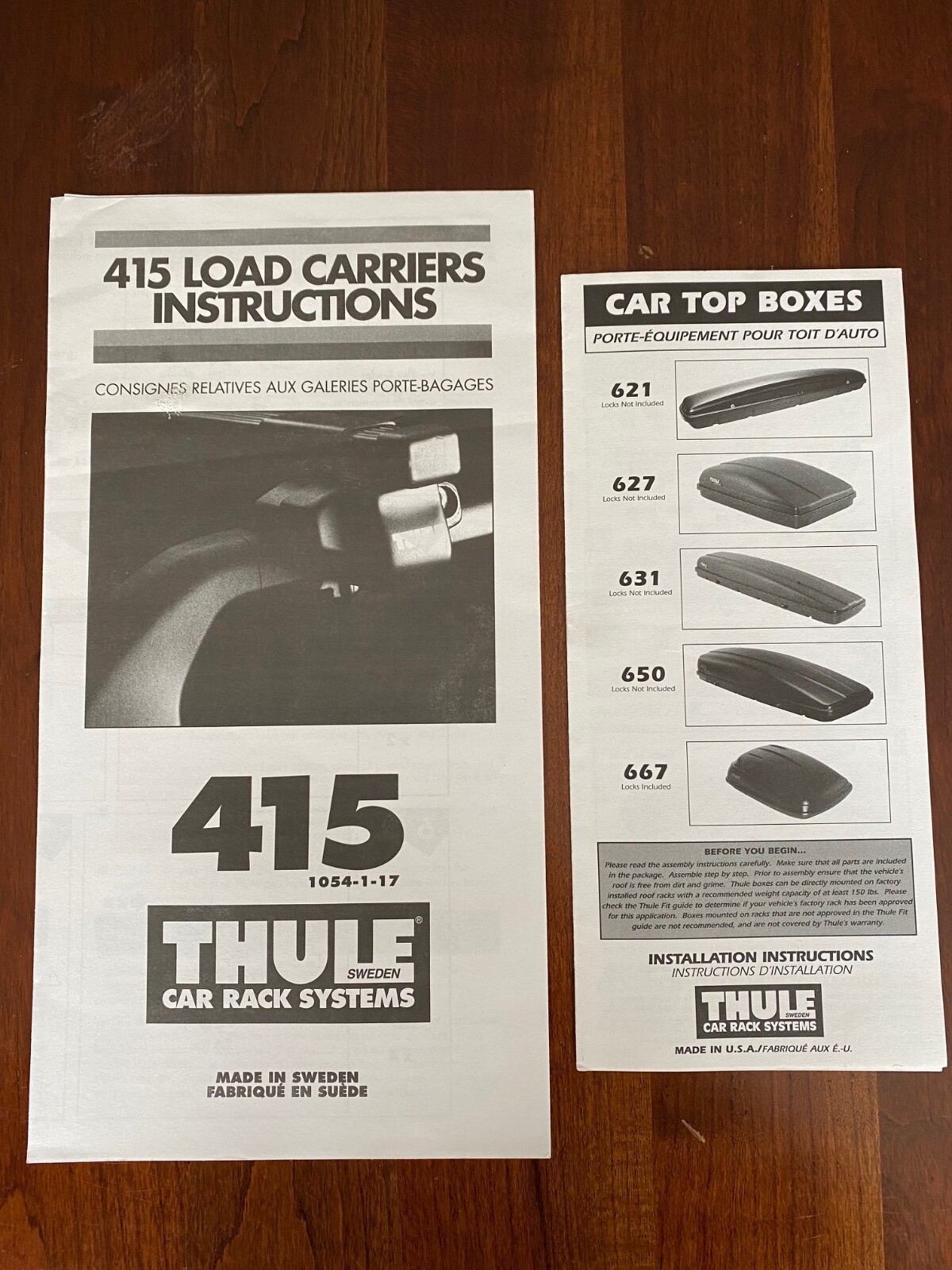 thule roof cargo box eBay