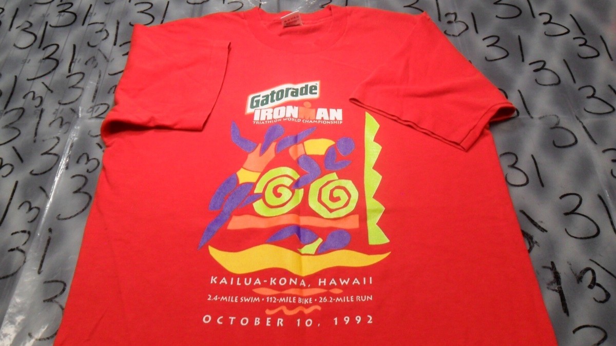 Medium Vtg Gatorade 92 Iron Man Triathlon World Championship 