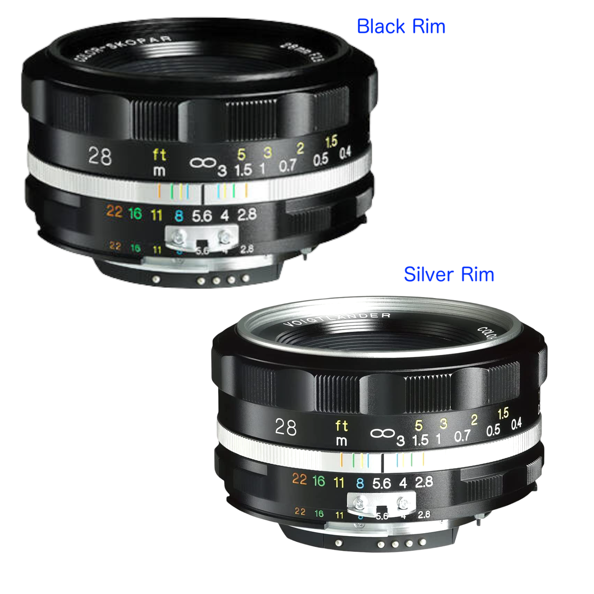 Voigtländer COLOR-SKOPAR 28mm F2.8 Ai-S Voigtlander 28mm f/2.8 Color-Skopar Type II Aspherical BA379E