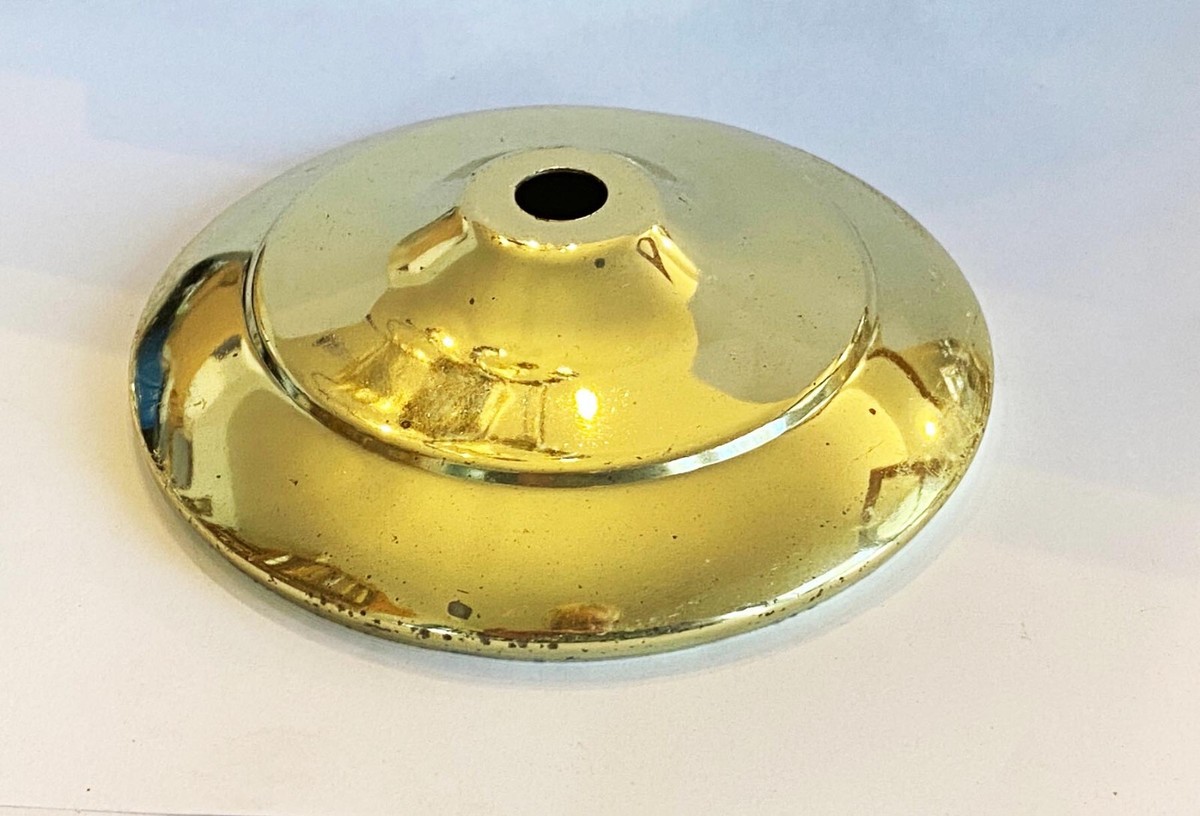 5 Brass Plated Pendant Canopy - Kirk's Lane