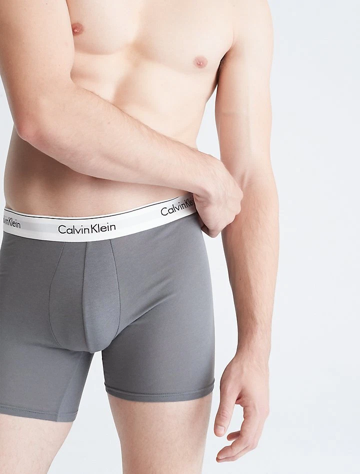 Men's Calvin Klein 3-pack Modern Cotton Stretch 3 Pack Boxer Brief/Multi  color