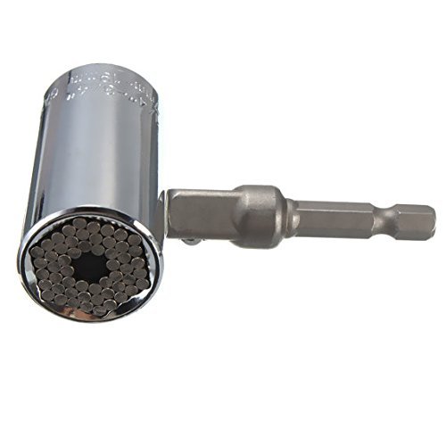 ACENIX® 2 Stück Universal Alligator Grip Steckschlüssel Adapter Bohrmaschine Adapter Handwerkzeug - Bild 4 von 9