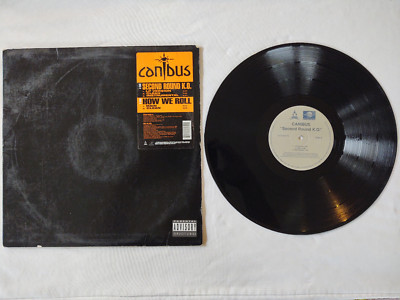 Canibus - Second Round K.O/How We Roll 12'' single 1988 Universal VG+