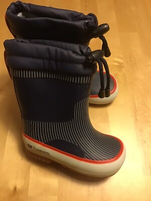 Tretorn Gummistiefel * warm gefüttert * 24 rot weiß blau * maritim