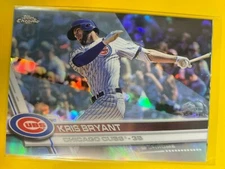 D50984 2017 Topps Chrome Refractors #1 Kris Bryant 