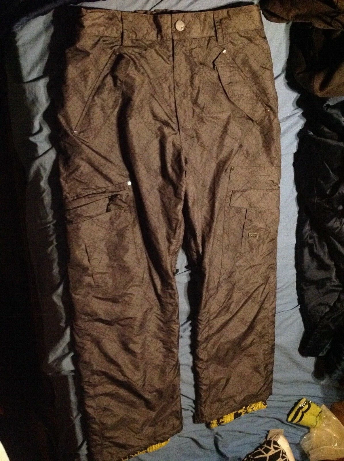 Body Glove Mens Gray Snowboard Pant Snow Winter Outerwear sz XL X-Large