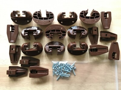 Set of 10 Kenlin Rite Trak II Drawer Guide Glide 168 Stop Screws USPS tracking