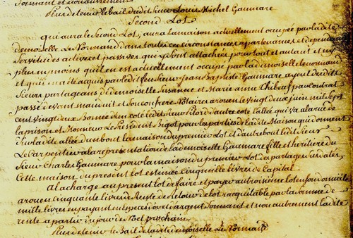 1782 Succession GAUMARD marchand boucher Rouen PICARD TARDIF LEGER TUBEUF EUDE - Photo 3 sur 5