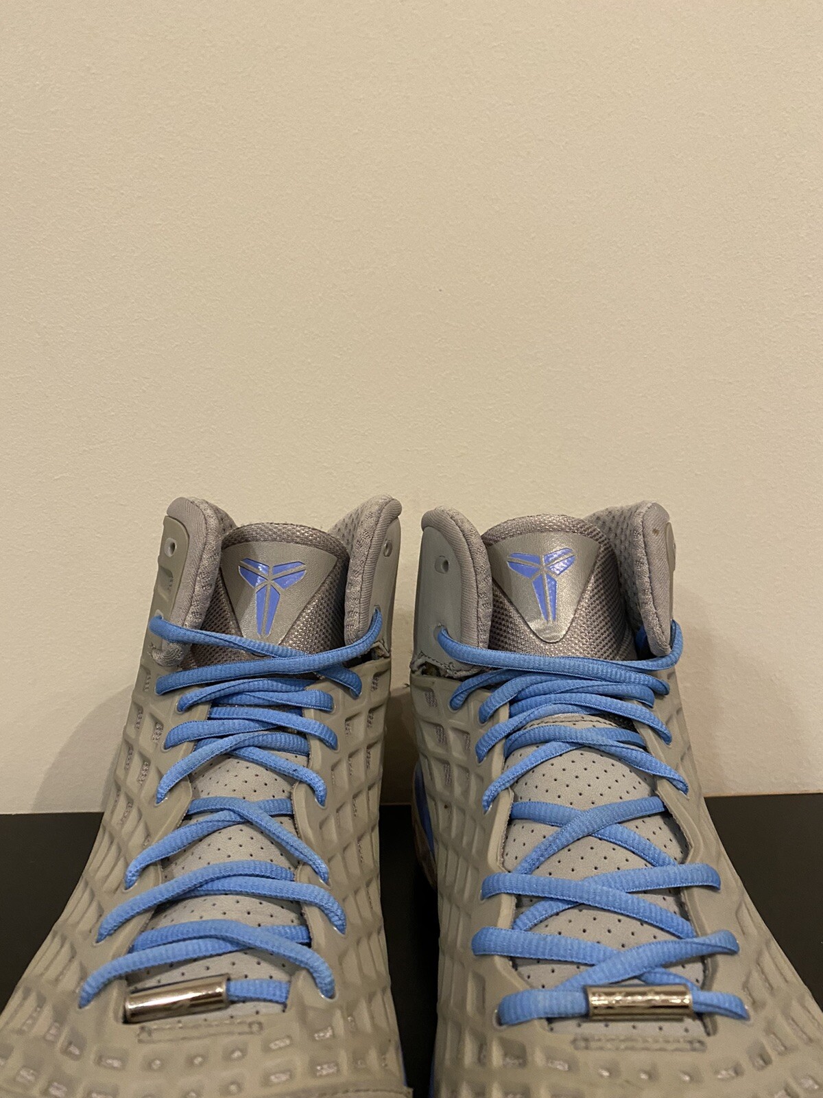Nike Mens Zoom Kobe III 3 MPLS 318090-011 Size 11.5 Lakers Grey Blue White image 7