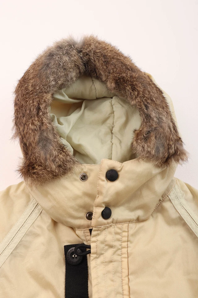 Chaqueta Parka Corta Con Capucha Clásica Vintage CP Company Niños Talla S/8 Años Foto 3 de 4