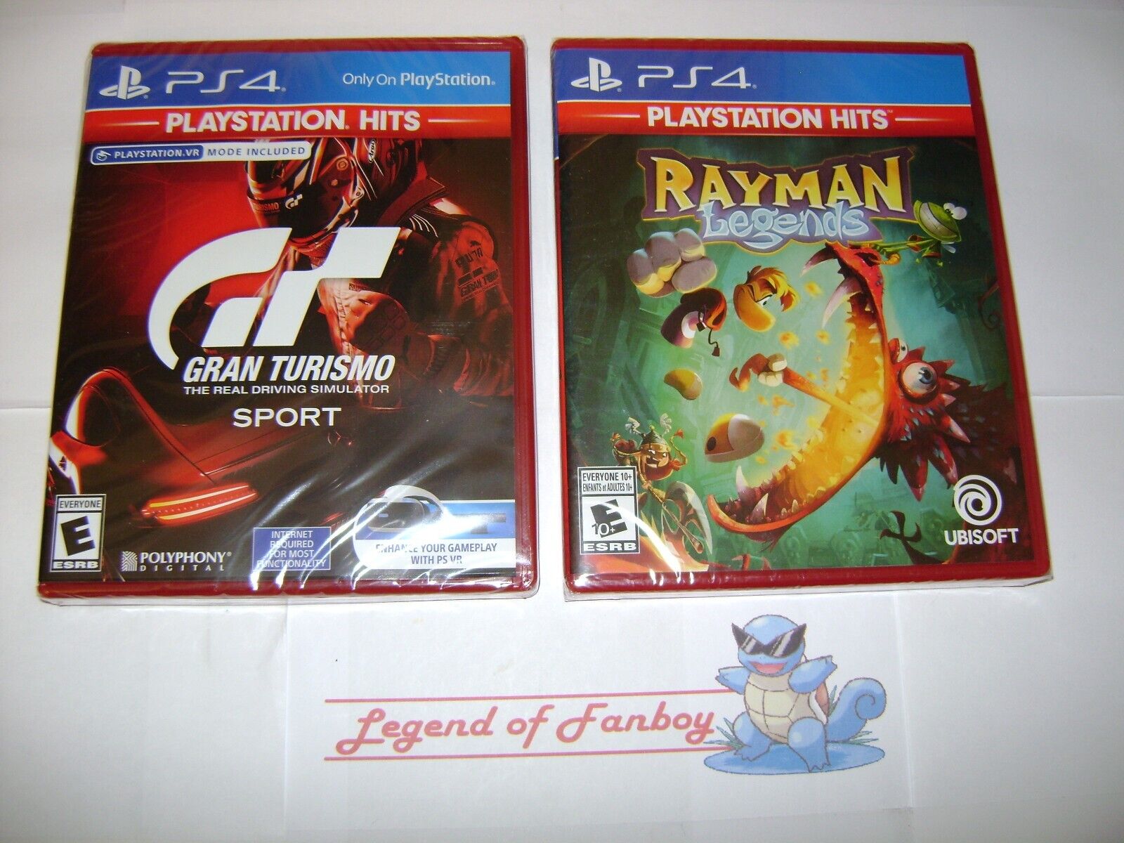 sol leder på en ferie New * Rayman Legends + Gran Turismo Sport - ps4 PlayStation 4 * Sealed Game  Lot | eBay