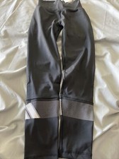 adidas womens black training legging high rise 7/8 length small 65