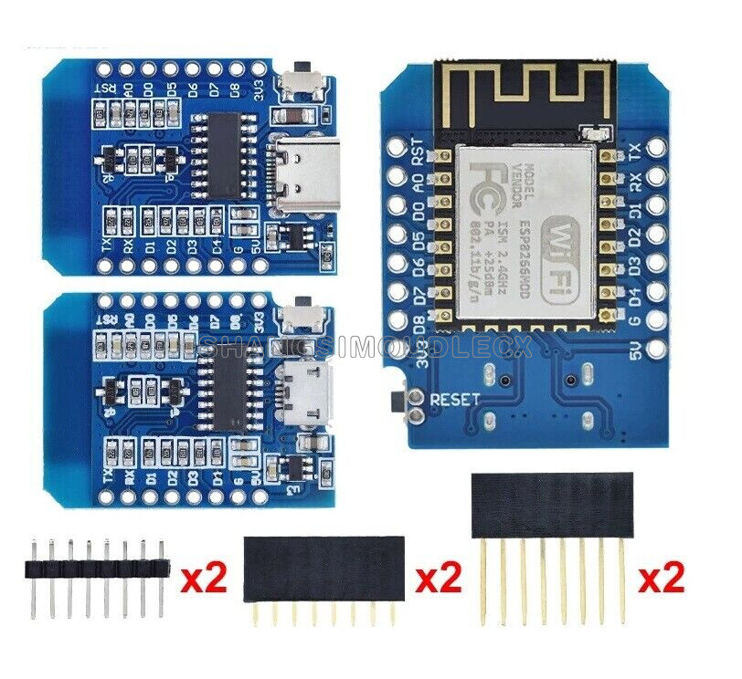 ESP-12 ESP8266 WEMOS D1 Mini Kit De Développement Carte De - Foto 6