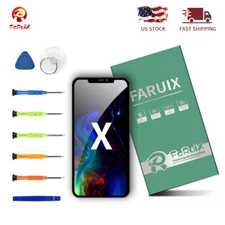 For iPhone X Screen Replacement LCD Digitizer Display 3D Touch & Face ID+ Tools