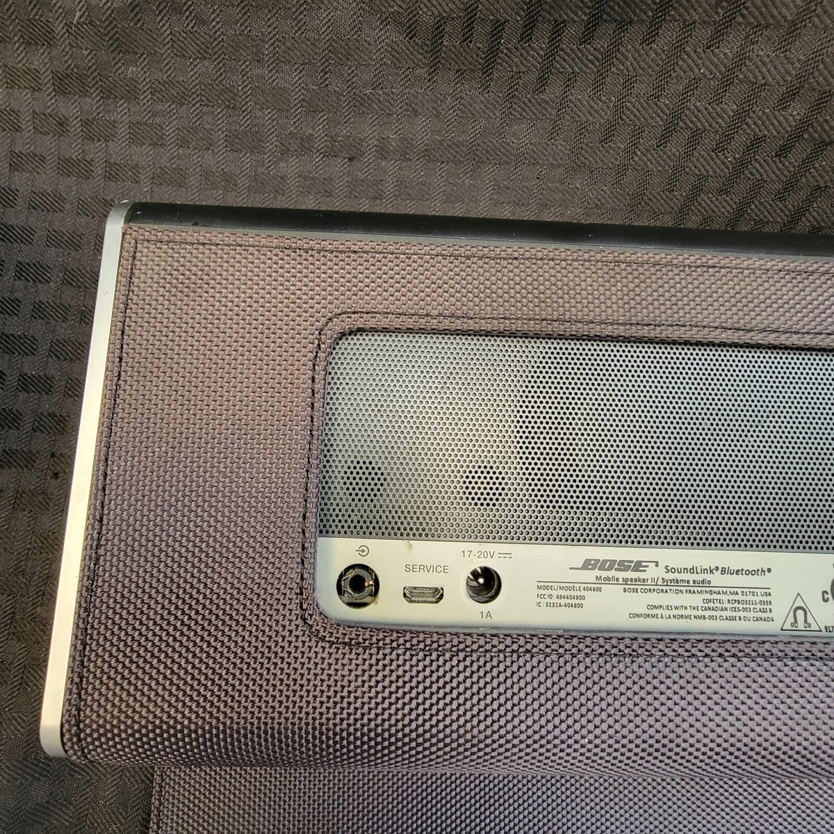 BOSE ボーズ スピーカー SOUNDLINK 2 NYLON Bose SoundLink Bluetooth Mobile Speaker II | Black
