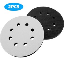 2PACK 5" Orbital Sander Hook Loop Sanding Disc Foam Cushion Interface Buffer Pad
