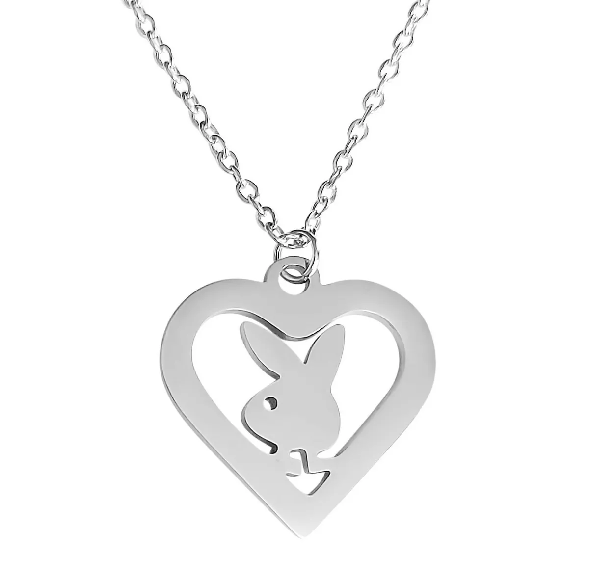 Playboy necklace stainless steel deals