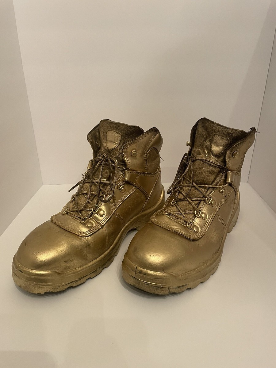 Irish Setter Golden Men's Safety Toe Boots 83608 US Size 12 ASTM F