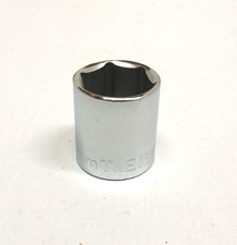 T&E Tools 53219 6 Pt. 19" mm 3/8" Drive Socket "MADE IN THE USA"
