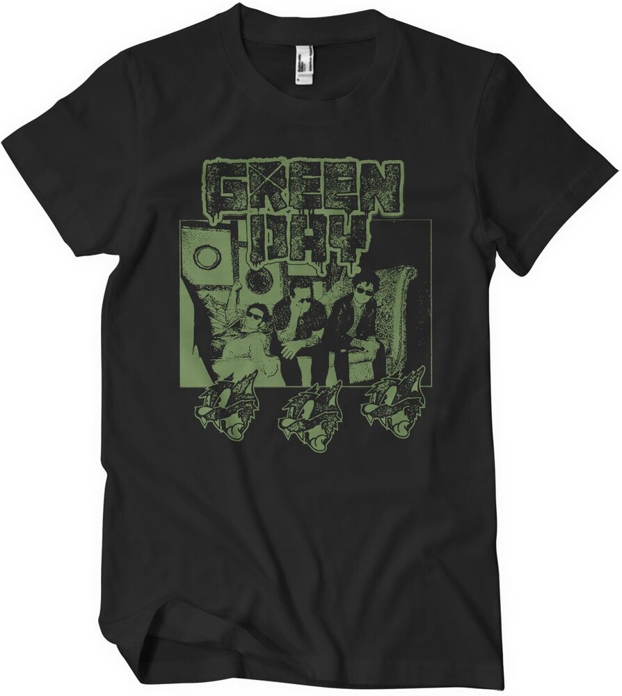 Футболка Green Day с надписью 21St Century Breakdown T-Shirt WMX-1-GDAY010-H61-11 5690₽