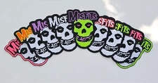 Misfits patch, Misfits punk, Misfits rock band patch, iron/sew on patch,