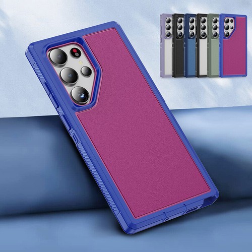 For Samsung Galaxy S24 Ultra S23 FE S22 Shockproof Defender Rugged Case Cover