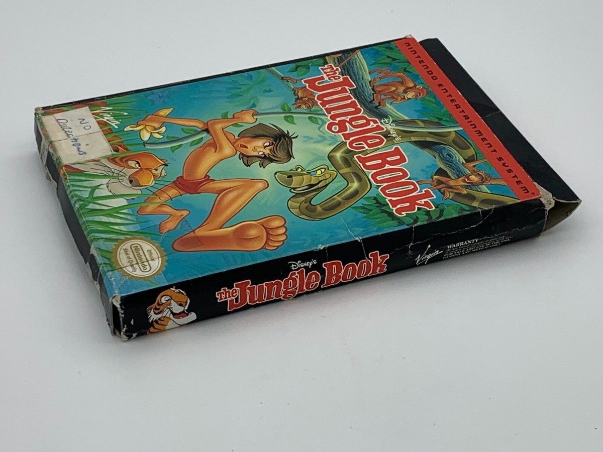 Authentic Nintendo NES Disney's The Jungle Book Game Cart Authentic Nintendo NES Disney's The Jungle Book Game Cart