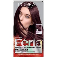 L'oreal Feria Permanent Haircolor Gel 36 Deep Burgundy Brown 1 Each on sale L'oreal Feria Permanent Haircolor Gel 36 Deep Burgundy Brown 1 Each on sale