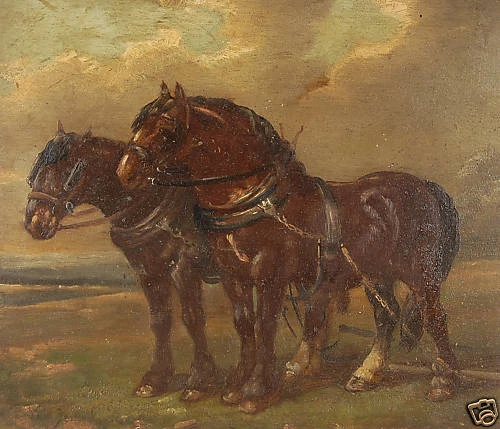 Painting Frans van Severdonck (1809-1889)
