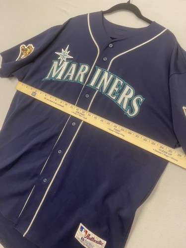 Vintage Ichiro Suzuki Russell Athletic 2001 All Star Game ASG Mariners Jersey 52 - Picture 8 of 12