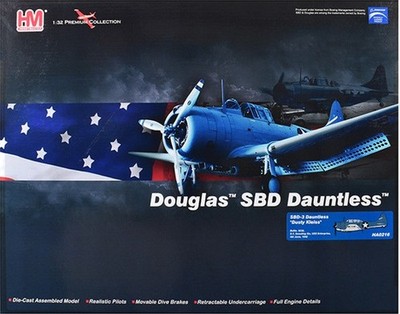 Hobby Master 1:32 USN Douglas SBD-3 Dauntless Dive Bomber - D