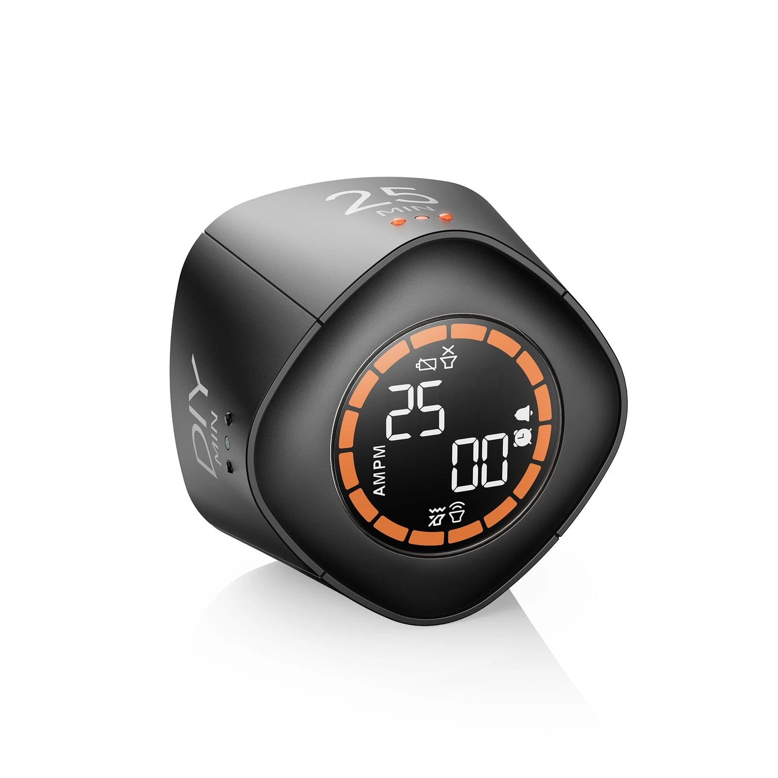 VEWINGL Cube Productivity Timer, 5/10/25/DIY Min Presets + CountUp Mode, Time...