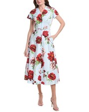Oscar De La Renta Maxi Dress Women's Blue 00