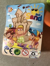 Set Of 3 Green Sand Castle Molds W/ Orange shovel NWT