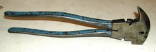 VINTAGE LUDLLE FENCE TOOL PLIERS WIRE CUTTERS HAMMER SHEFFIELD ENGLAND