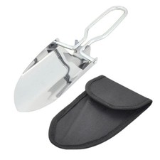 Lightweight Folding Shovel Stainless Steel Gardening Shovel  Outdoor Digging