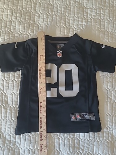 Camiseta de fútbol americano NFL Raiders Darren McFadden Nike On Field niños pequeños talla 3T - Imagen 7 de 11