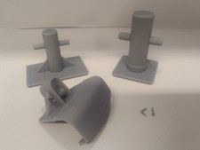 RNLI Severn Class Lifeboat RC Model Boat Towing Bollard Stemhead Set 1:12 Scale