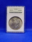 1898 U.S. Morgan Silver Dollar ANACS AU58