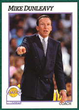 Mike Dunleavy - 1991-92 NBA Hoops #233 - Los Angeles Lakers Basketball Card