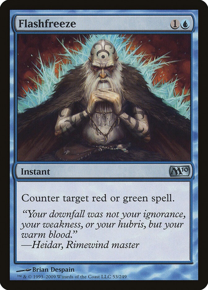 Flashfreeze (053) Magic 2010 M10 MTG Magic