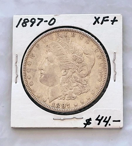 1897-O Morgan Dollar EF XF Extremely Fine in Old Holder - C9815