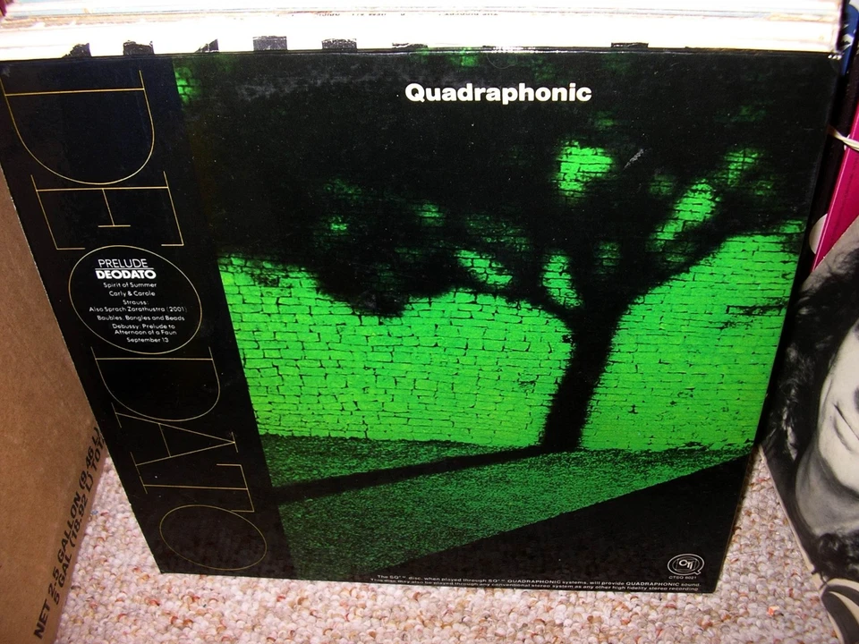 DEODATO/BILLY COBHAM/RON CARTER-Prelude-OR.1972 VG++/NM- QUADRAPHONIC RVG LP! - Image 3 of 3